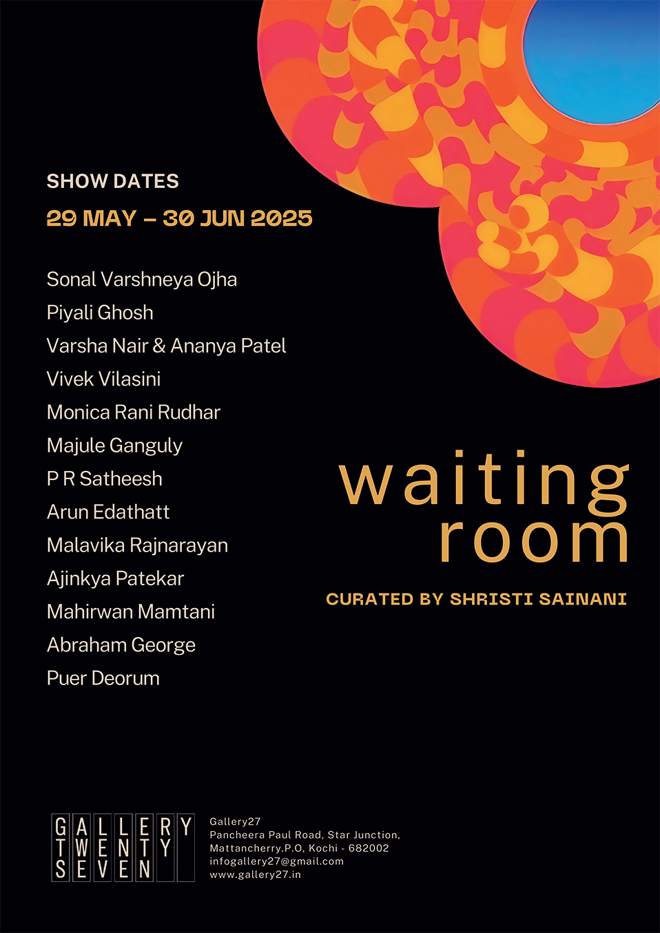 Waiting Room – Curated by Shristi Sainani